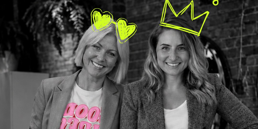 Mia Steel and Kristen Werner, the neurodivergent founders of Hive Hub Collective, who wrote this guide to AI for ADHD entrepreneurs